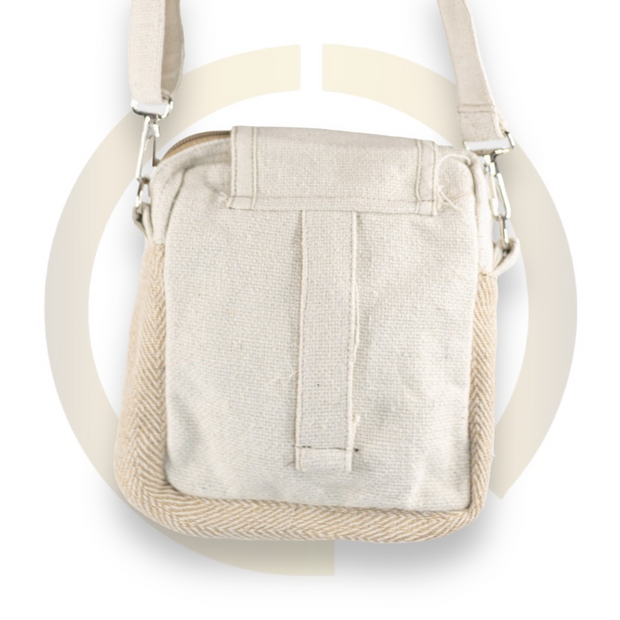 Nature Sacks - Handcrafted Hemp Satchels - Off White