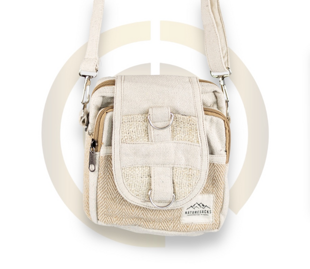Nature Sacks - Handcrafted Hemp Satchels - Off White