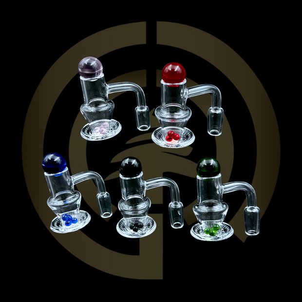 Quartz Banger - Vase Base Slurper Kit (14mm)