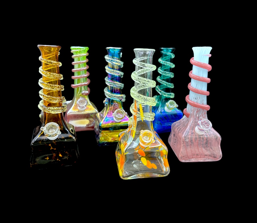 Soft Glass Water Pipe - Sandbox (12.5