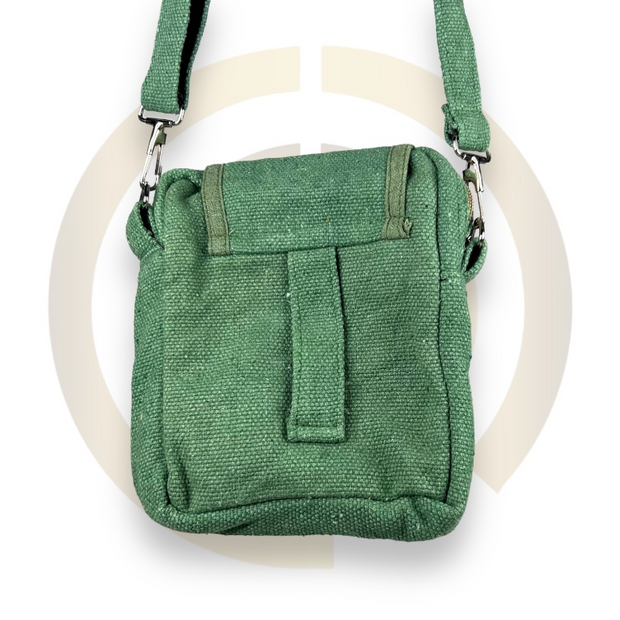Nature Sacks - Handcrafted Hemp Satchels - Green