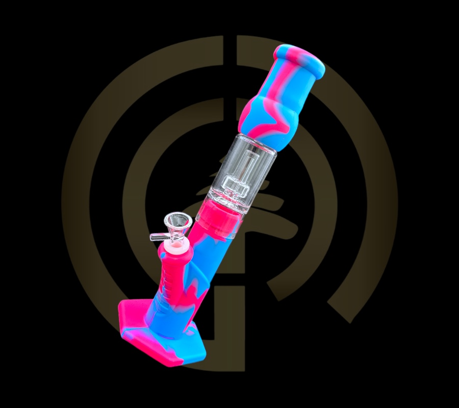 Silicone Water Pipe - Hybrid Straight Beaker (13