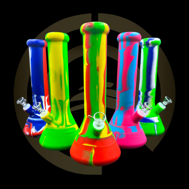 Silicone Water Pipe - Jumbo Beaker (12")