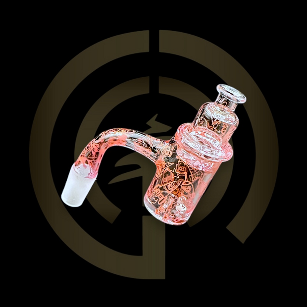 Space King Quartz Bangers - Fully Fused Gold Fume (14mm)
