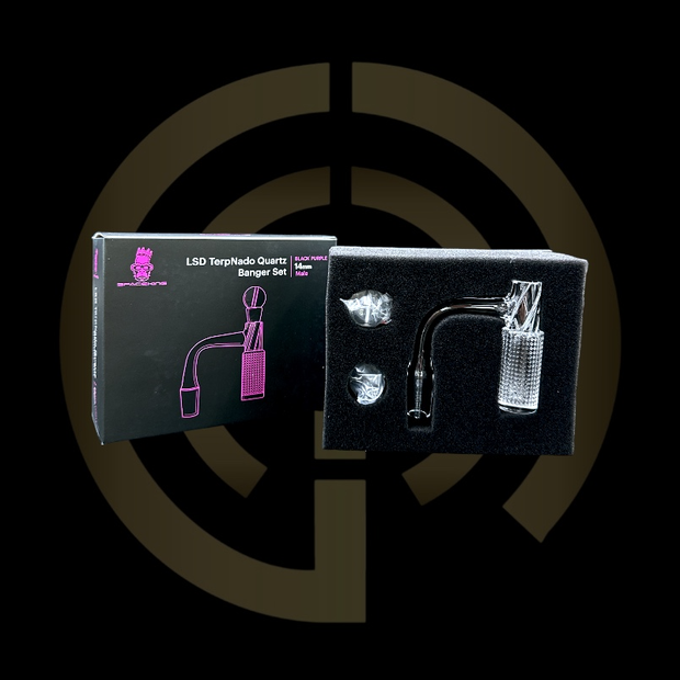 Space King Quartz Bangers - LSD Terpnado Quartz Banger Set (14mm)