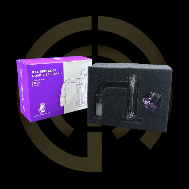 Space King Quartz Bangers - XXL Terp Slide Quartz Banger Kit (14mm)