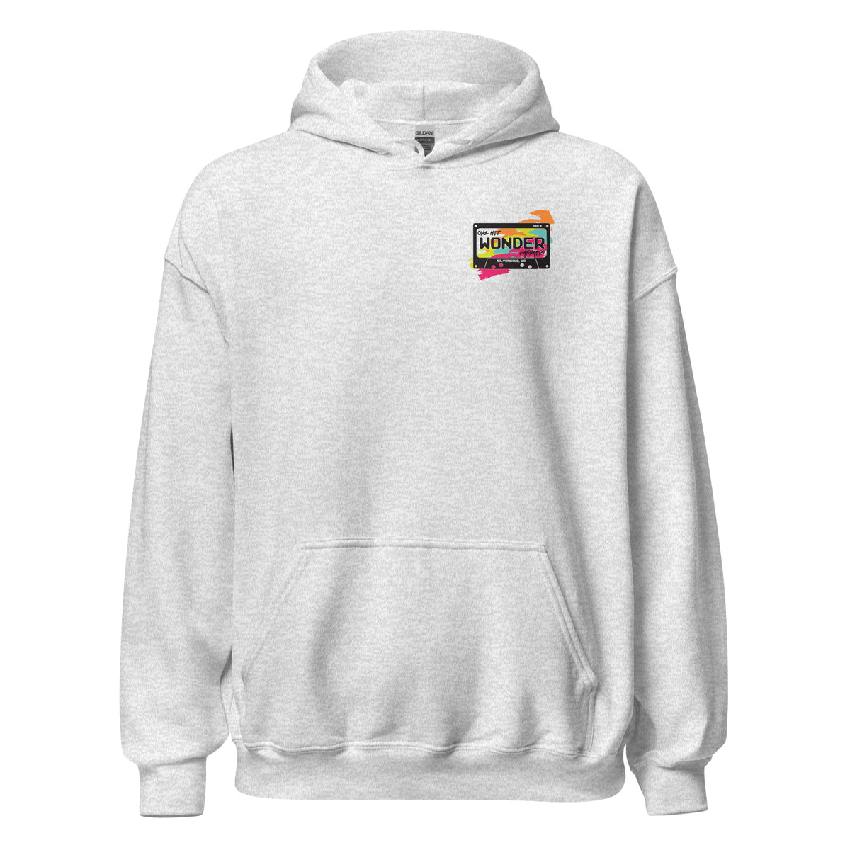 Take On Me Hoodie - Ash, front