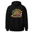 He's Too Stoned Hoodie - Black, back