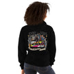Don't You Forget About Me Hoodie - Black, back, worn
