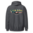 One Hit Wonder Port Townsend Logo Hoodie - Dark Heather, back