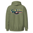 One Hit Wonder Port Townsend Logo Hoodie - Military Green, back