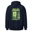 One Hit Wonder Block Stack Hoodie - Navy, back