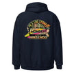 He's Too Stoned Hoodie - Navy, back