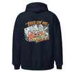 Take On Me Hoodie - Navy, back