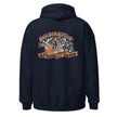 Never Gonna Give You Up Hoodie - Navy, back