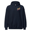 Take On Me Hoodie - Navy, front