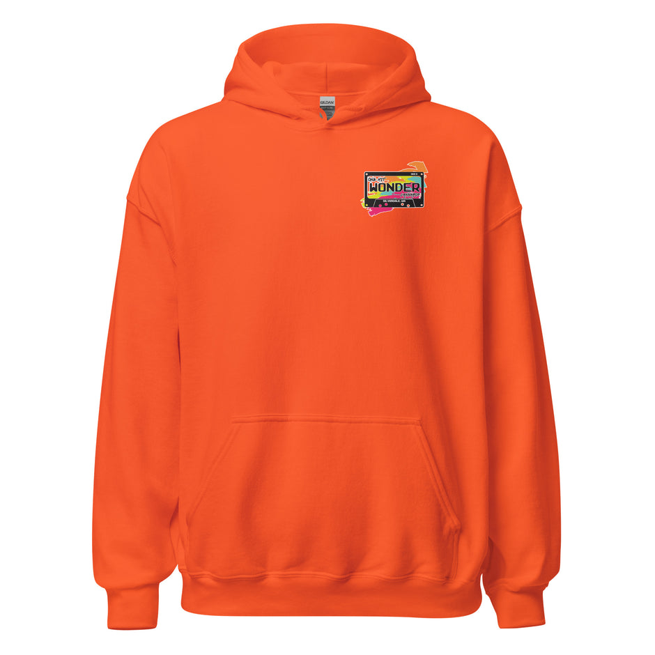 One Hit Wonder Silverdale Logo Hoodie - Orange, front