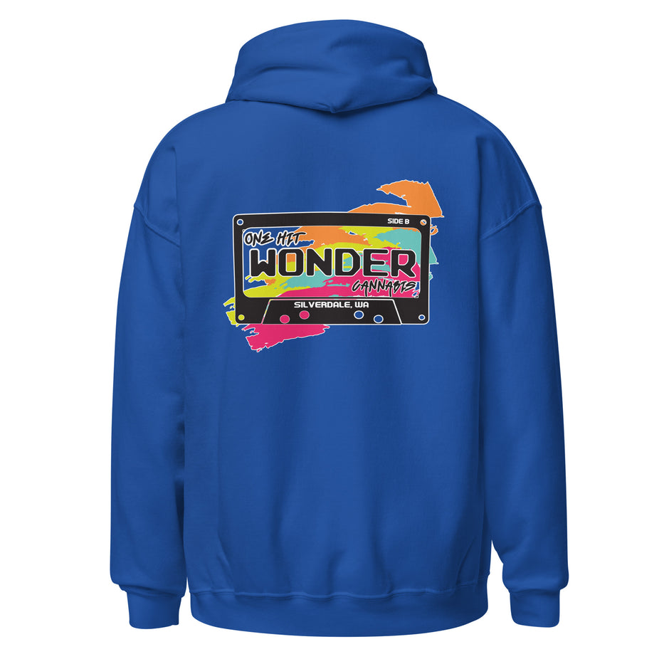 One Hit Wonder Silverdale Logo Hoodie - Royal, back