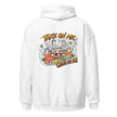 Take On Me Hoodie - White, back