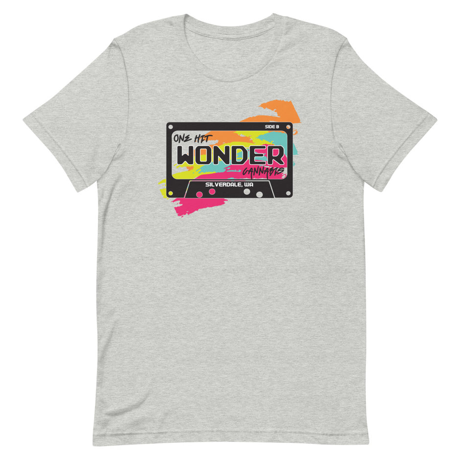 One Hit Wonder Silverdale Tee - Athletic Heather, flat