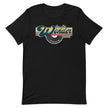 One Hit Wonder Port Townsend Tee - Black, flat
