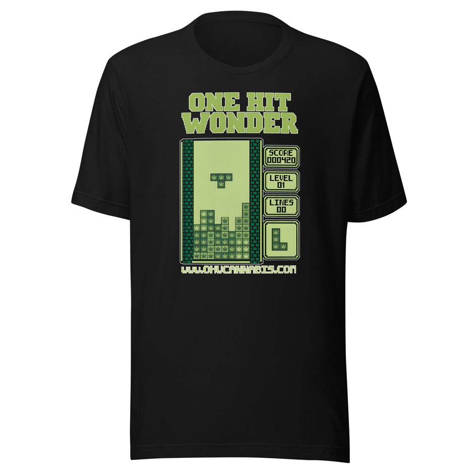 One Hit Wonder Block Stack Tee - Black