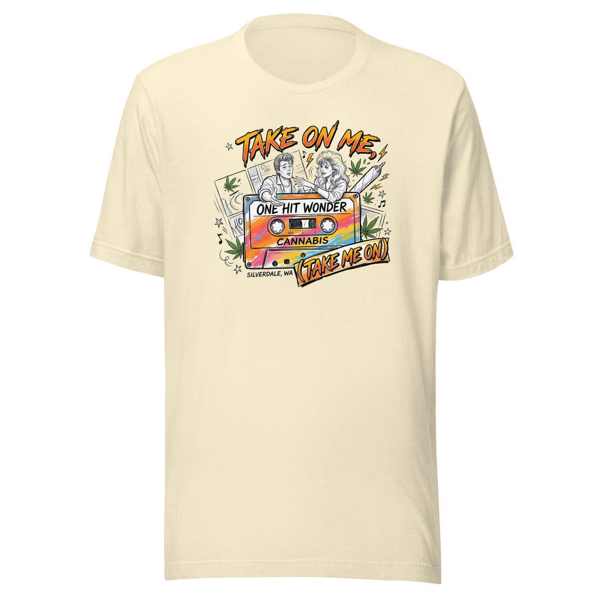 Take On Me Tee - Natural