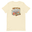 Take On Me Tee - Natural, flat