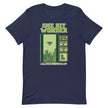 One Hit Wonder Block Stack Tee - Navy, flat