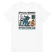 Tattooed Tokers Club Tee - White, flat