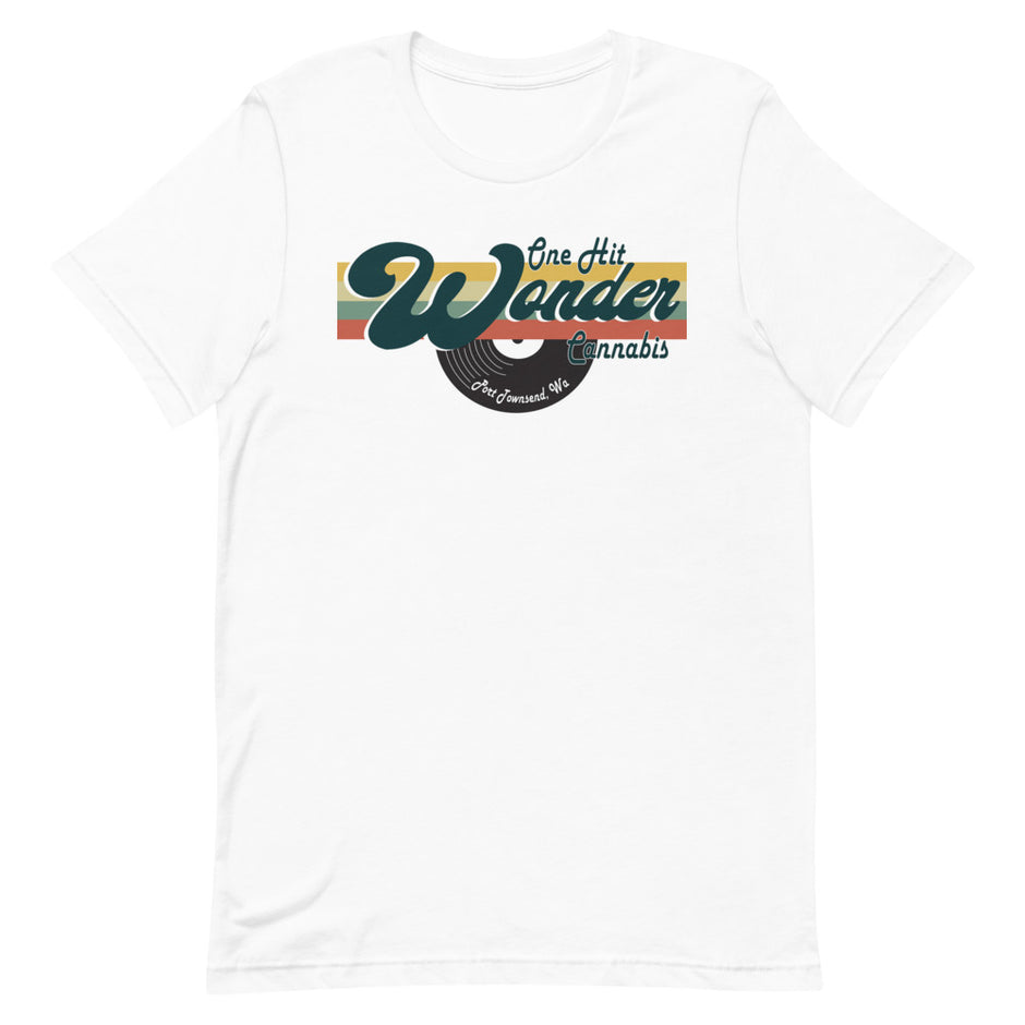 One Hit Wonder Port Townsend Tee - White, flat