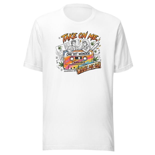 Take On Me Tee - White