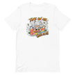 Take On Me Tee - White, flat