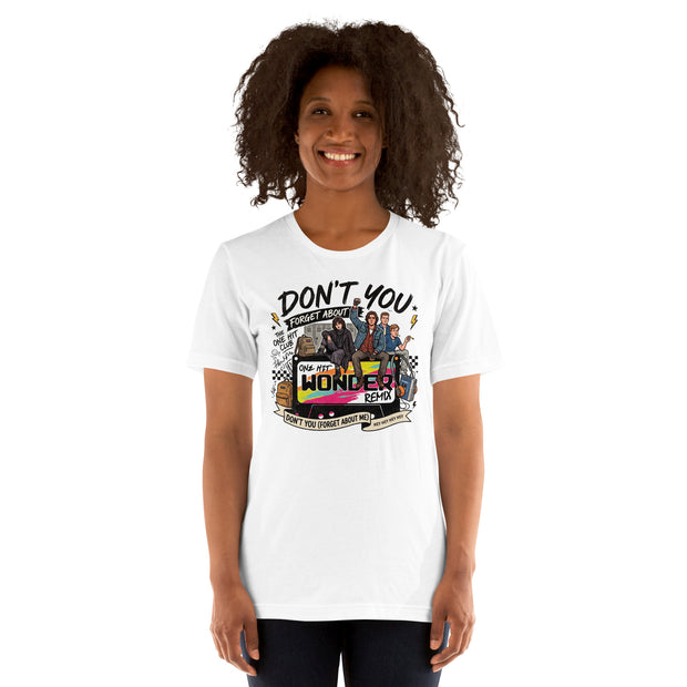 Don't You Forget About Me Tee - White, worn