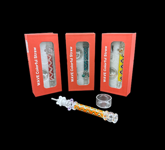 Glass Nectar Collector - Wig Wag Wave Kit (6.75